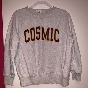 cosmic crew neck